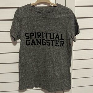 Spiritual Gangster brand tee for kids 4T